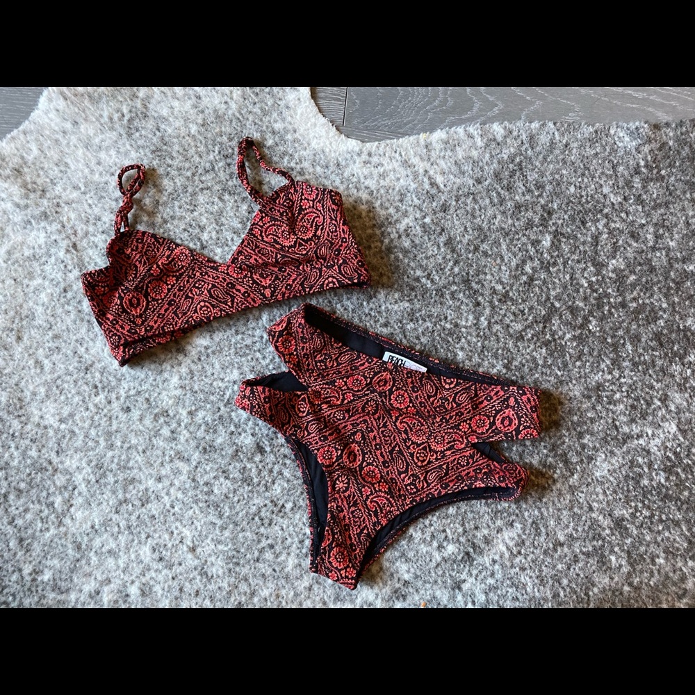 Beach Riot Cut Out Bikini